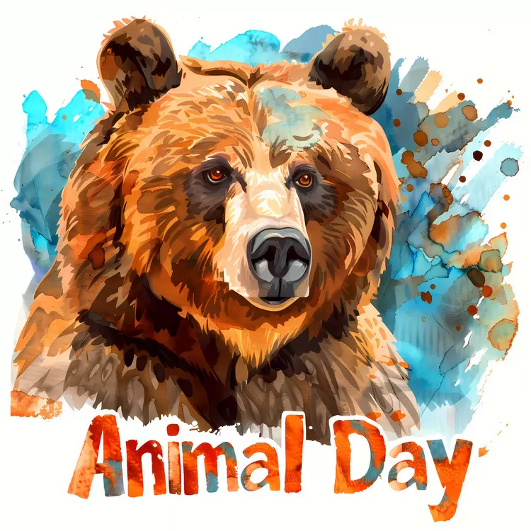 watercolor wildlife environment nature sustainability