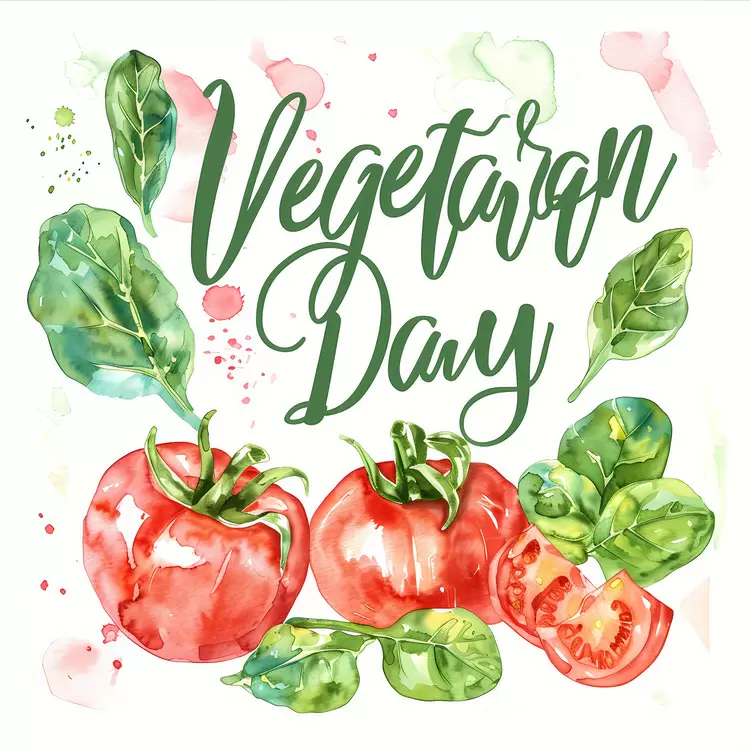 Delicious World Vegetarian Day Yummy Food Vegetables