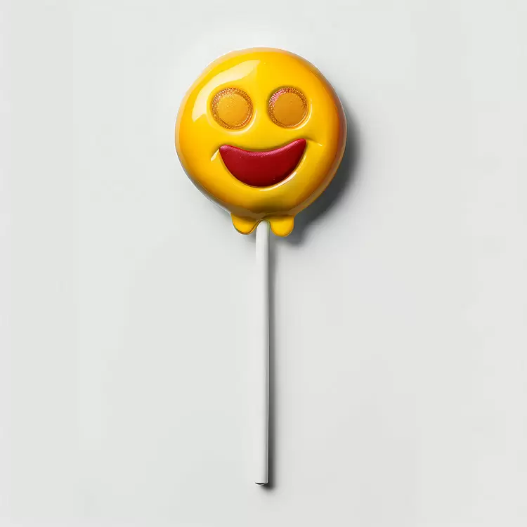 Yellow Lickable Food Emoticon Pop