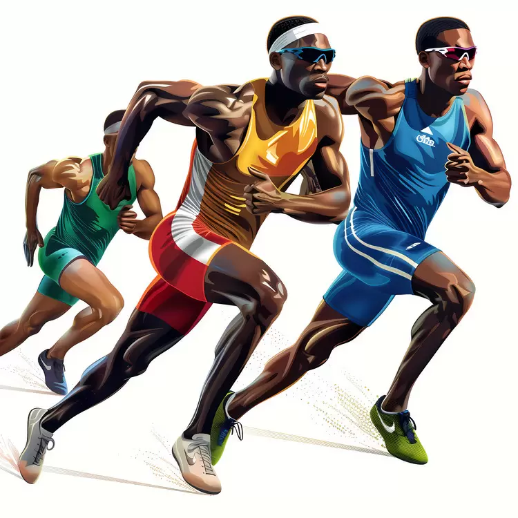Track attire Athletic garb Olympic Running gear Training outfit