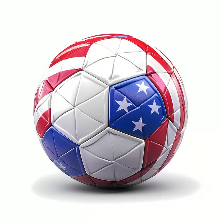 multi - colored unique soccer ball abstract design Copa America