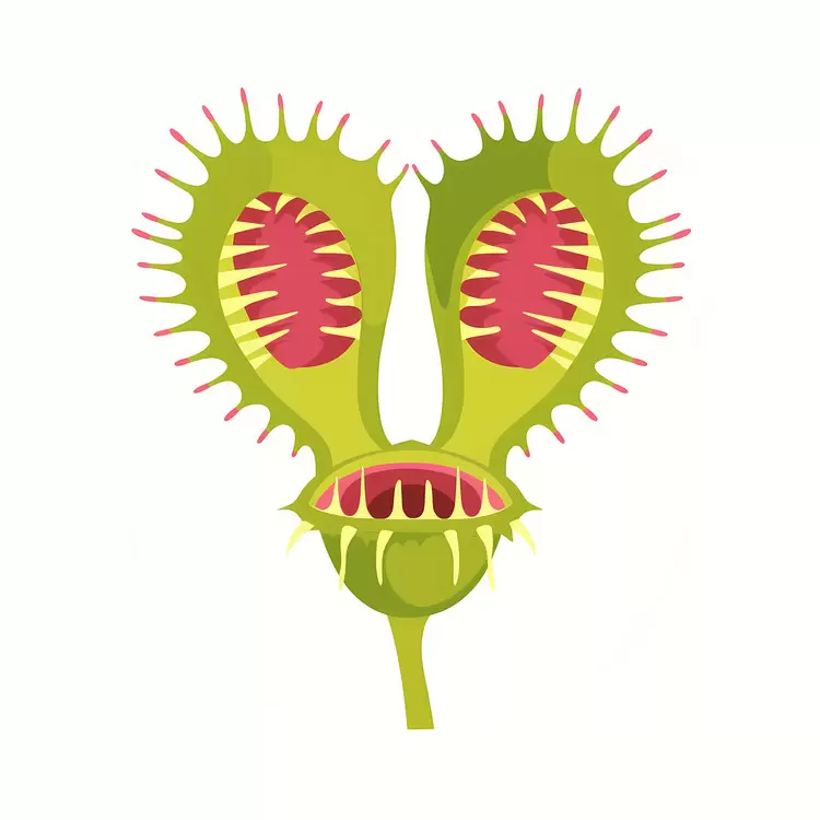 fangs eating hungry stinging green