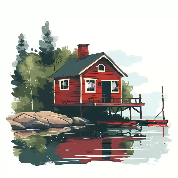 Waterfront Rustic Picturesque Nostalgic Cottage