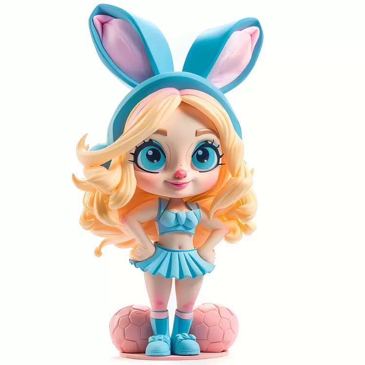 Lolita Playful Easter Bunny suit Kids