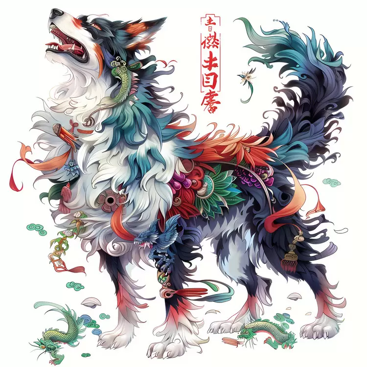 Painting Folklore Watercolor Whimsical Asian Art