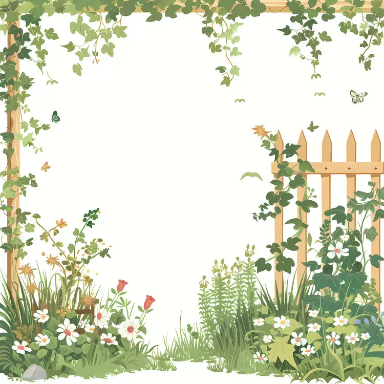 garden floral design greenery nature plants
