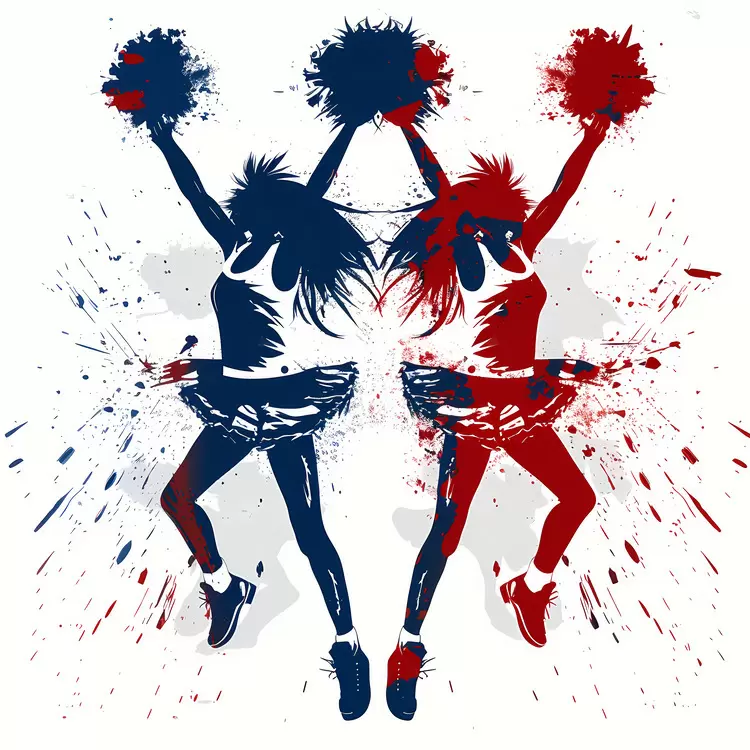 cheerleader watercolor splatters vector splatter pattern paint splatters brush