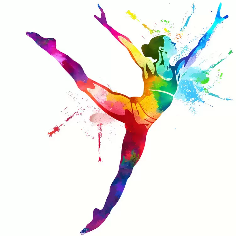 female dancer performer fluid movement artistic representation