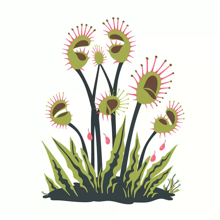 Ethereal Venus Flytrap Unusual Scary Unnerving