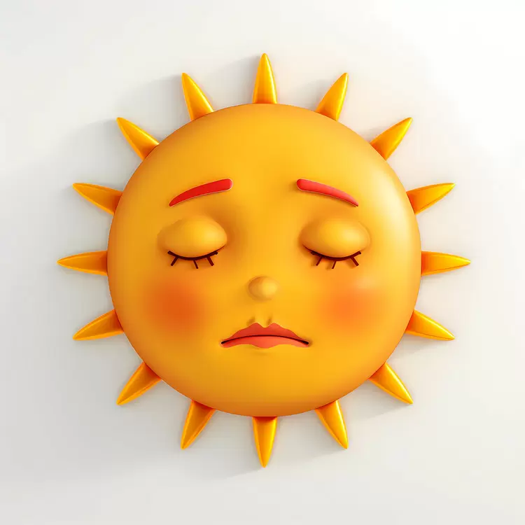 happy face with closed eyes relieved. Don't use sentences emoji