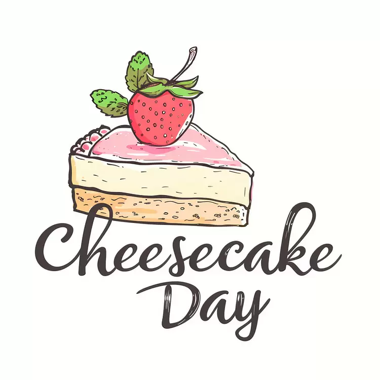 Pink Strawberry Piece Cheesecake White