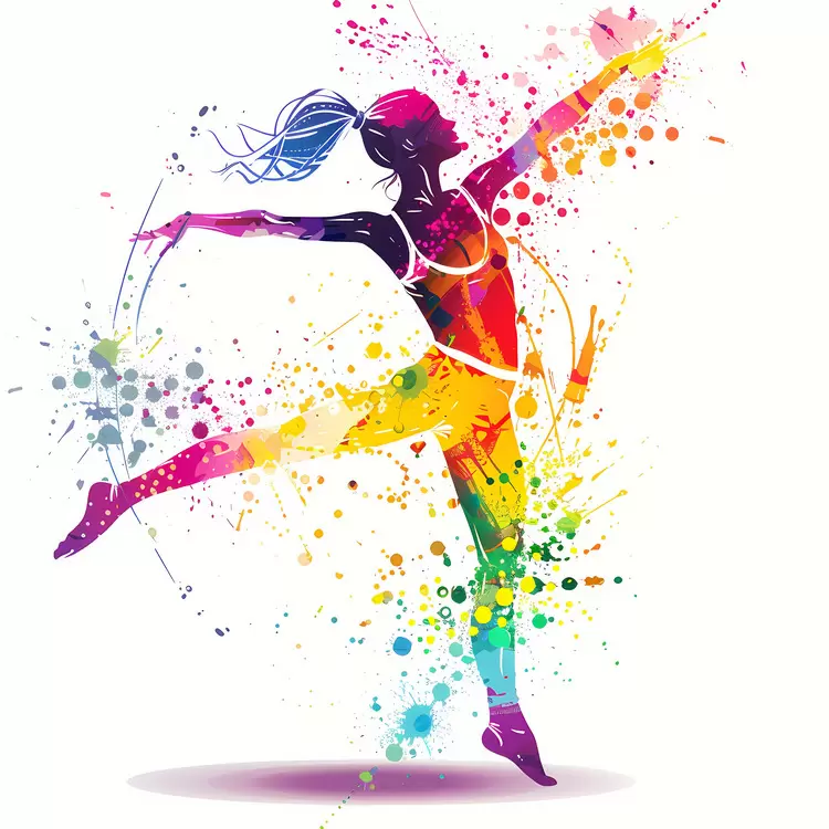 Gymnastics Energetic Athletic Artistic