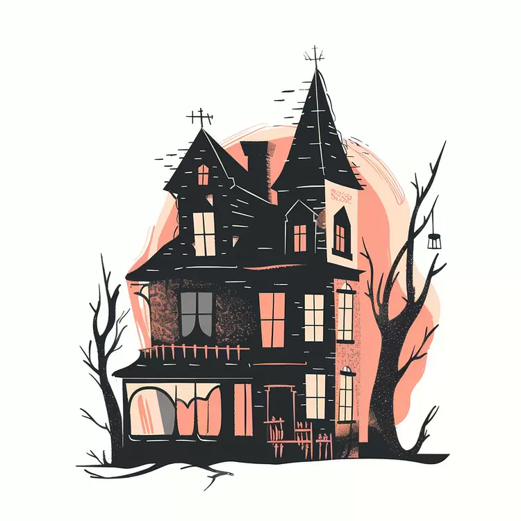 Frightening Scary Dark Gothic architecture Haunted