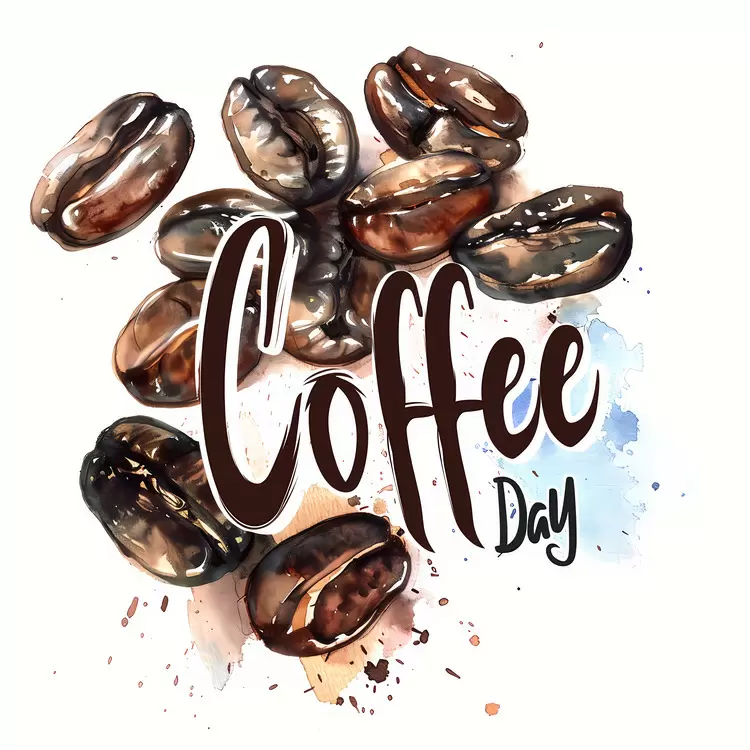 art International Coffee Day beans texture