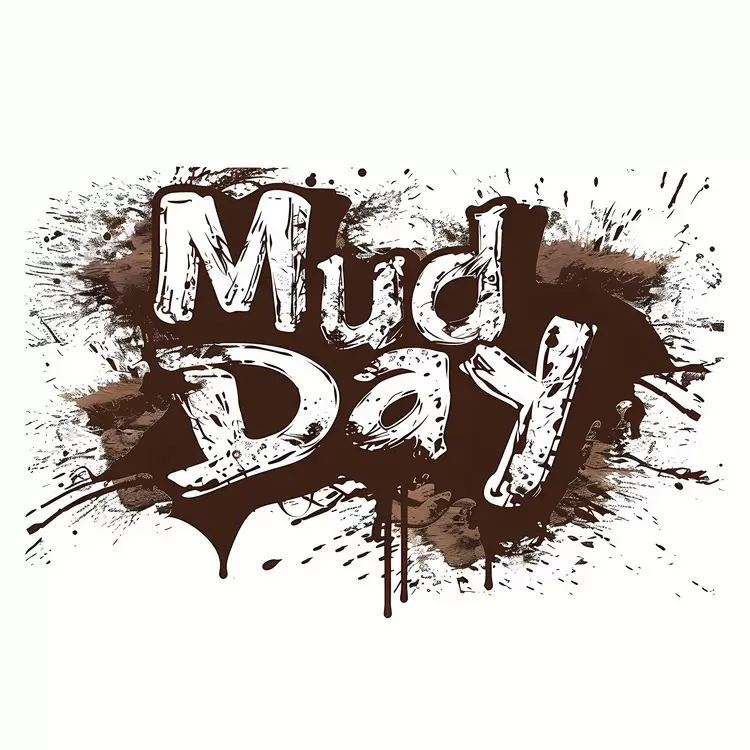 International Mud Day distressed messy disheveled