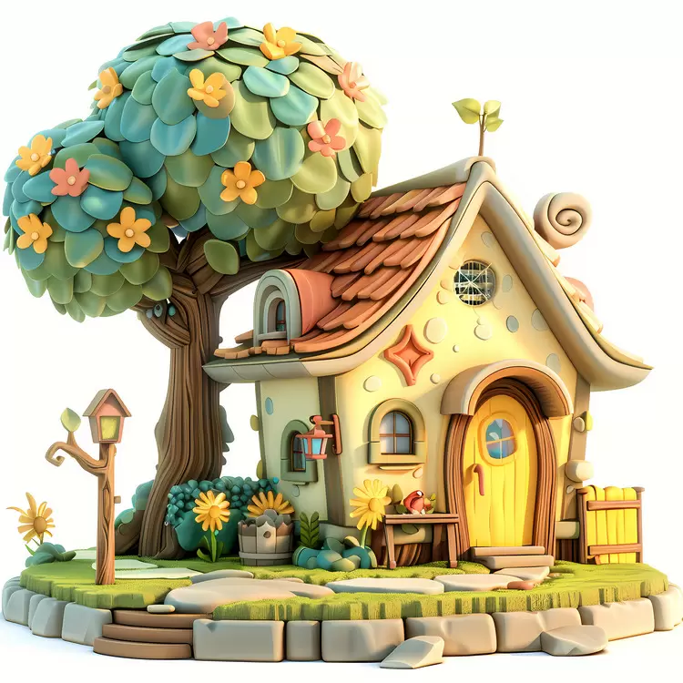 playful summer morning whimsical cute cheerful