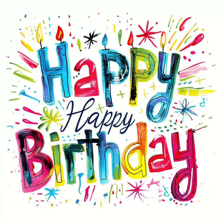 Birthday joy Birthday wishes Happy birthday illustration Celebrate life