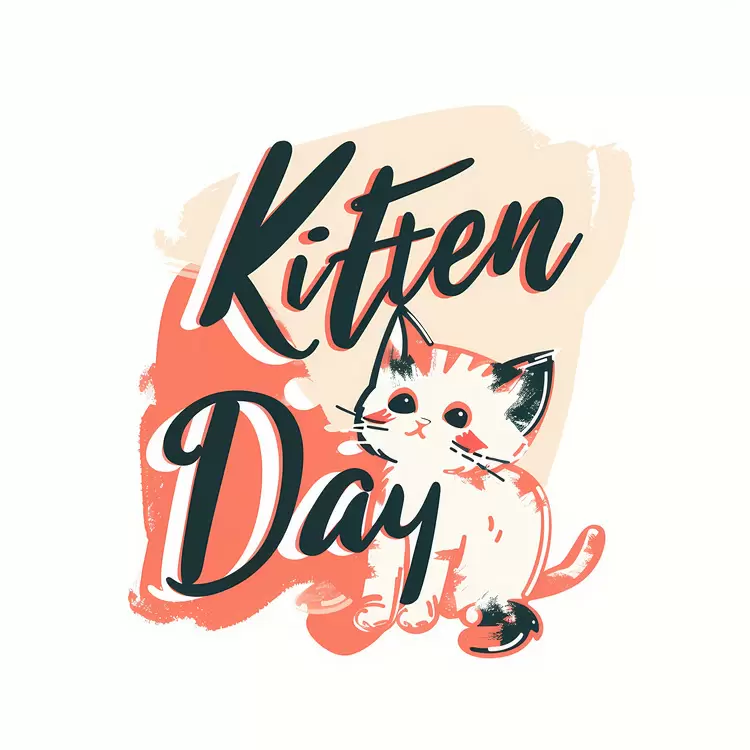 animal cartoon pet Kitten Day cat