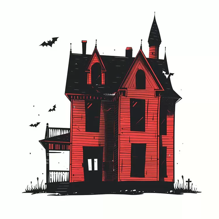 Scary Haunted House Spirits Gothic Nightmare