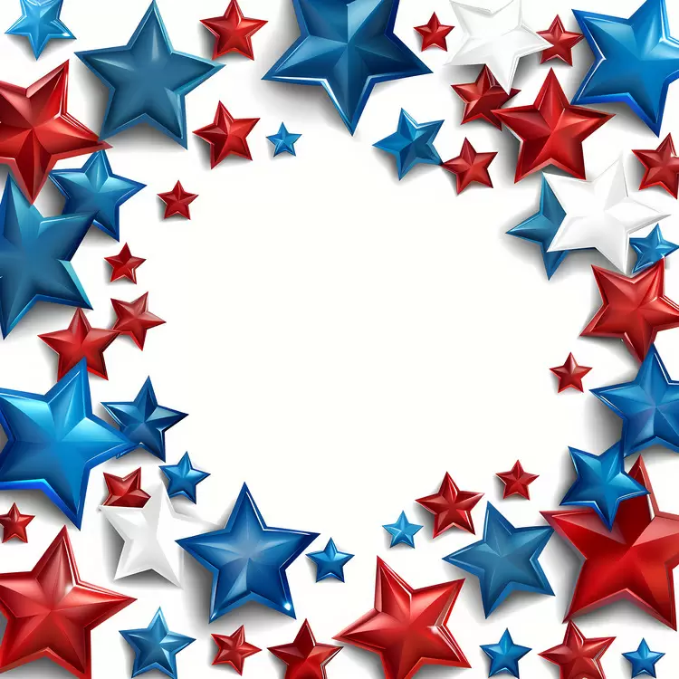 patriotic freedom Independence Day 4th of July white and blue
