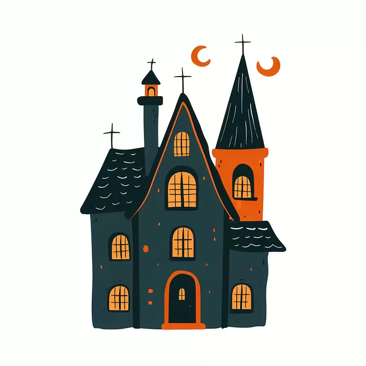 Eerie Spookish Ghostly Scary Terrifying