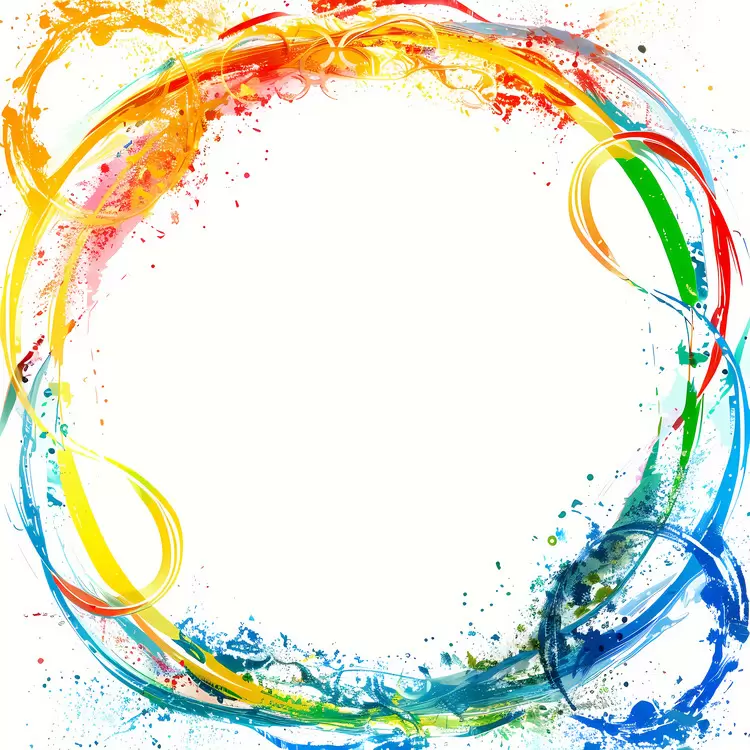 Olympic Creative Modern art Abstract
