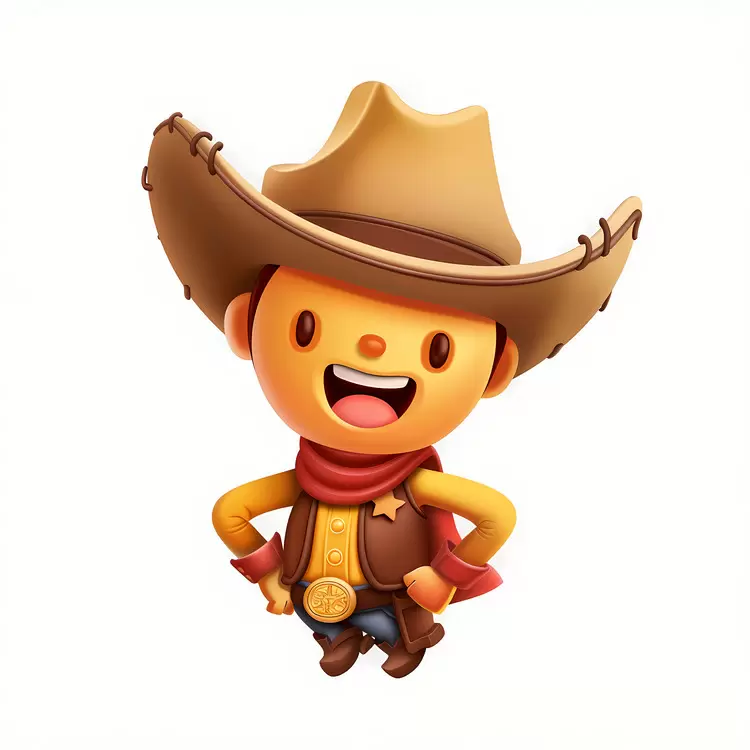 graphic The above is the output from the request poster cowboy vector