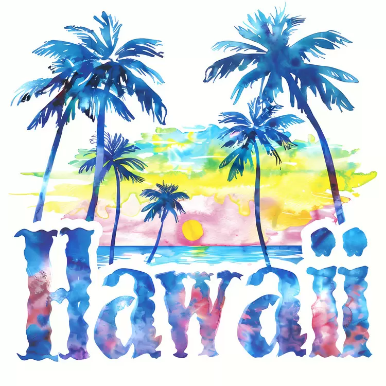 hawaiian ocean tropical island