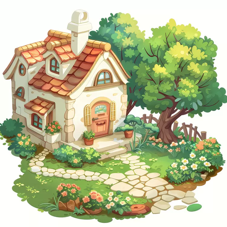 adorable picturesque walkway idyllic peaceful