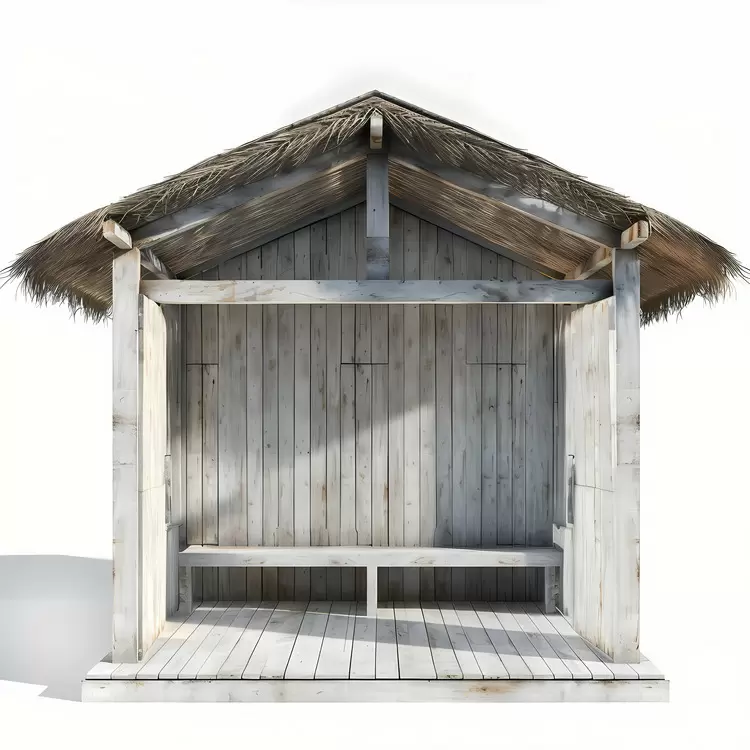 Rustic structure Country cabin summer house Beach house Hut