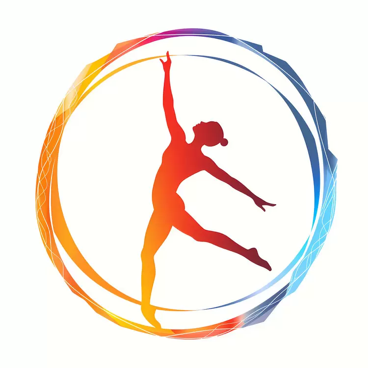 Olympic Abstract Colorful Stretched Flexible