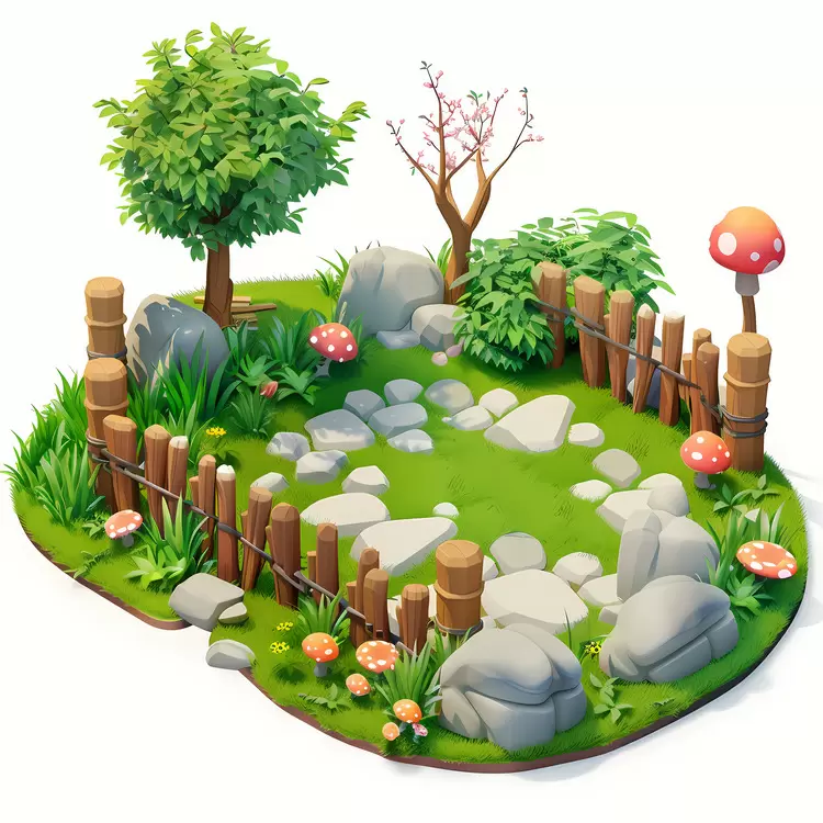 drawing artwork graphic picture summer yard