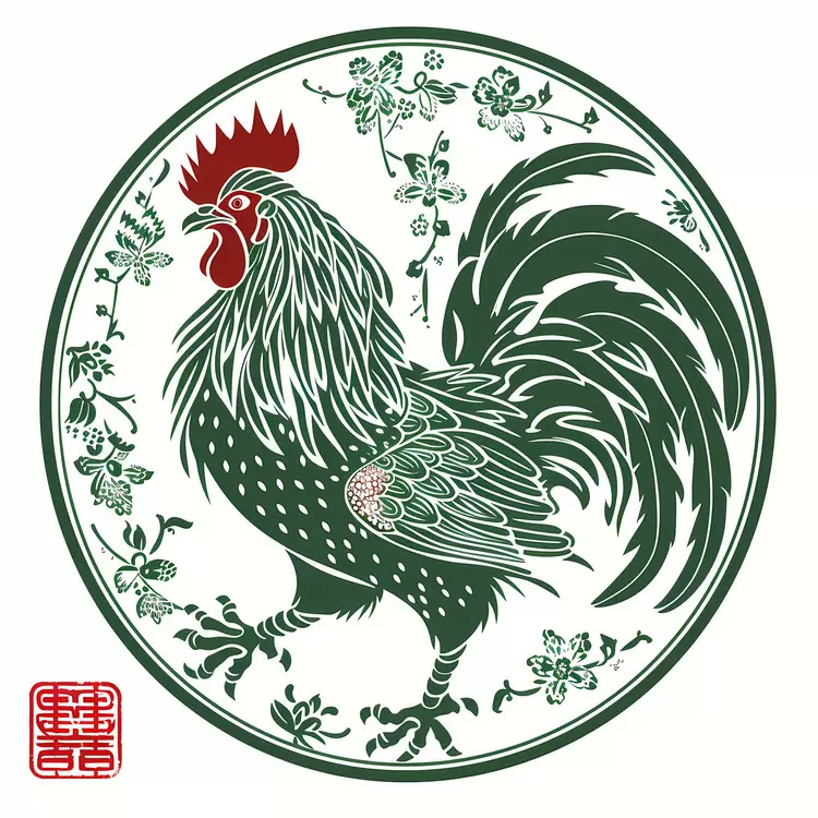 rooster rhinoceros culture Chinese Zodiacs symbol