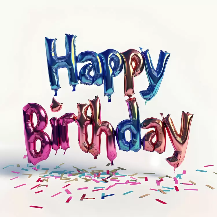 Happy Birthday balloons celebration 10