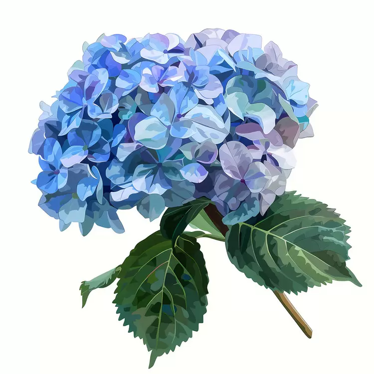 Hydrangea Horticultural Flower Botanic Greenery