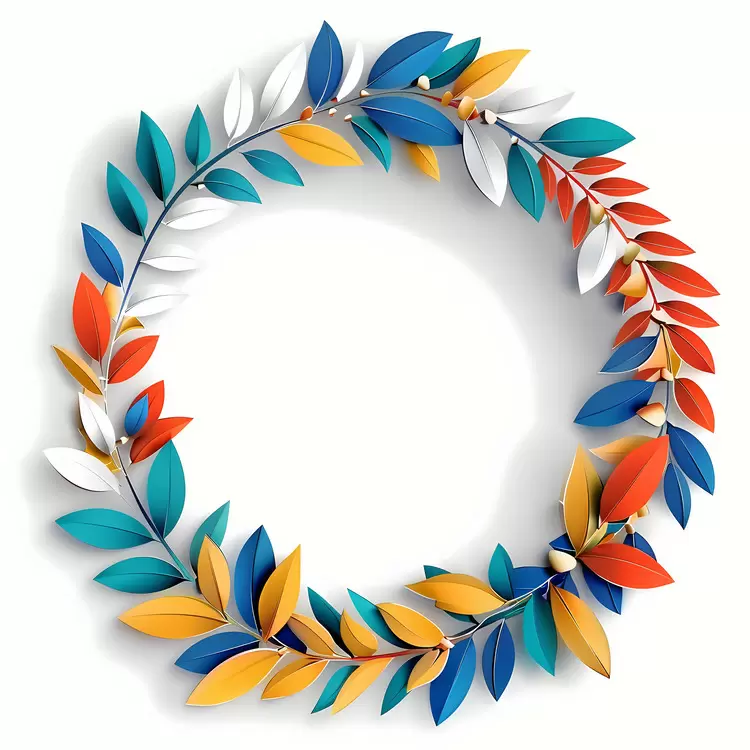 floral creative Olympic whimsical foliage