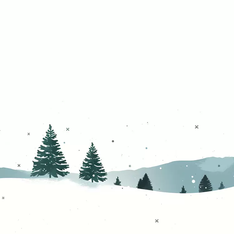 snow Winter wonderland cold calmness