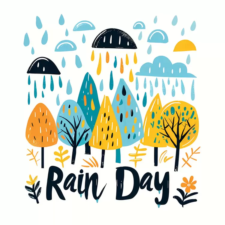 Rain Day Mountains Rainy day Nature Clouds