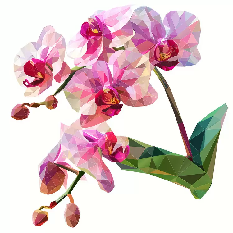 Modern Polygon Geometric Colorful Artistic