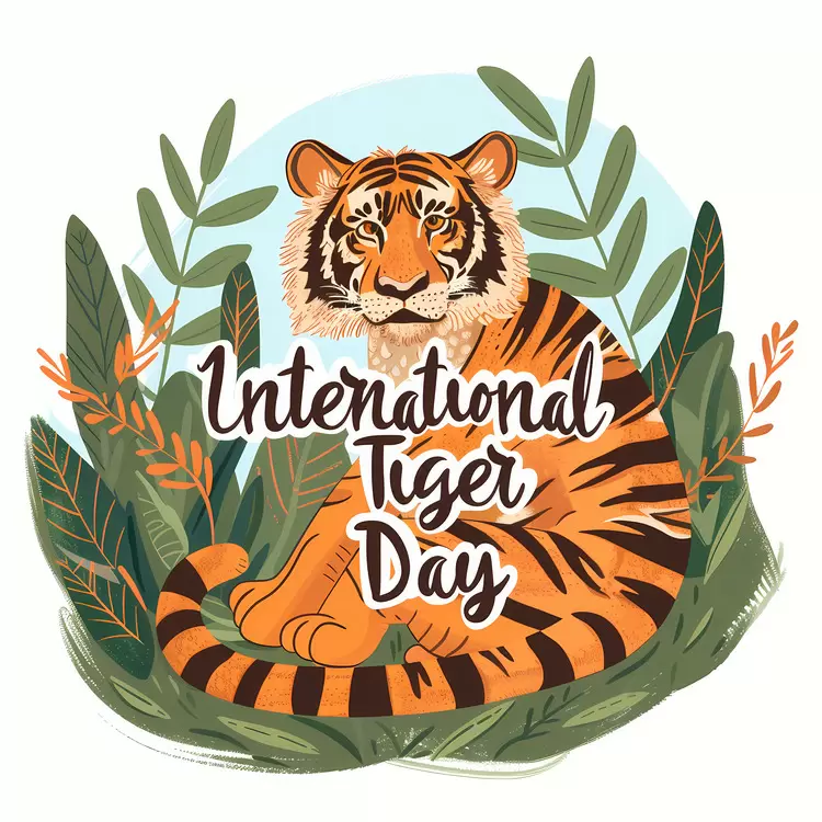 outdoor International Tiger Day artwork painting nature