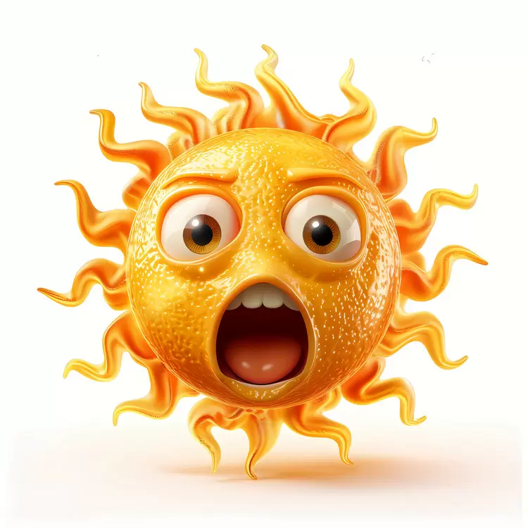 Face sun Emotional Emoticon emoji