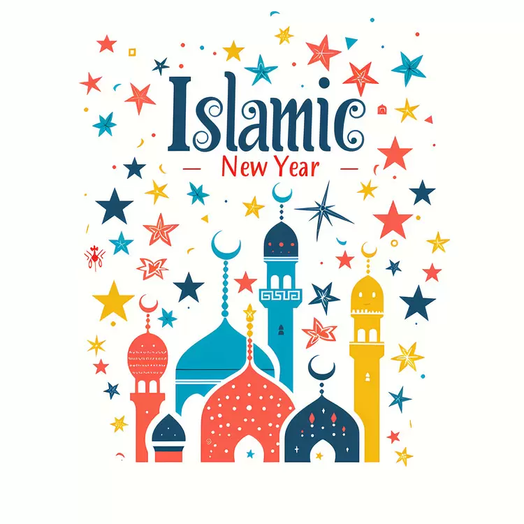 dome star Islamic New Year muslim eid
