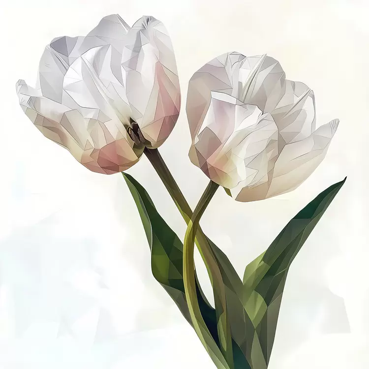 modern vector nature digital art