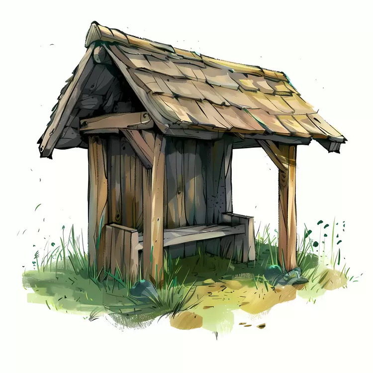 Basic structure summer house Rural setting Roofing material Outdoor structure