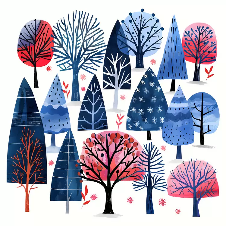 minimalistic black and white watercolor colorful nature
