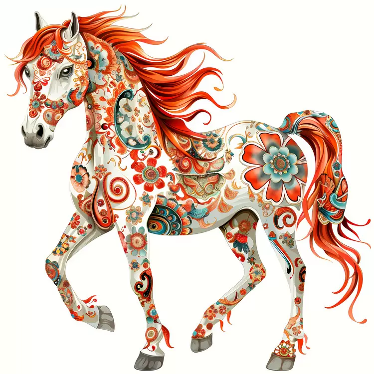 patterned intricate artistic ornate floral