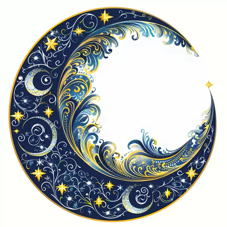 shimmering floral patterns summer night glowing swirls