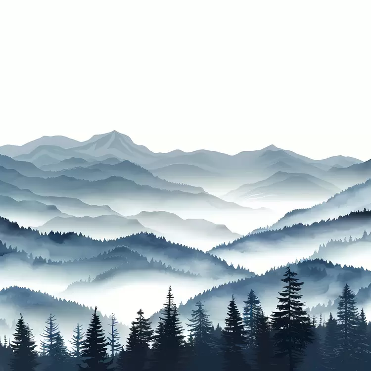 Greenery Vistas Landscape Mountainside Scene