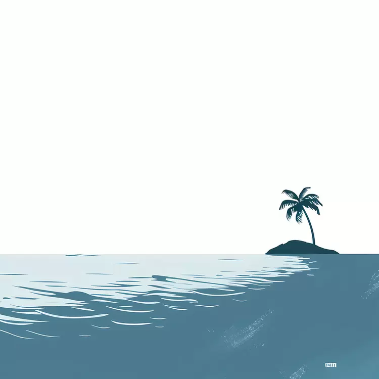 tropical landscape blue ocean white sandy beach Ocean landscape ocean view