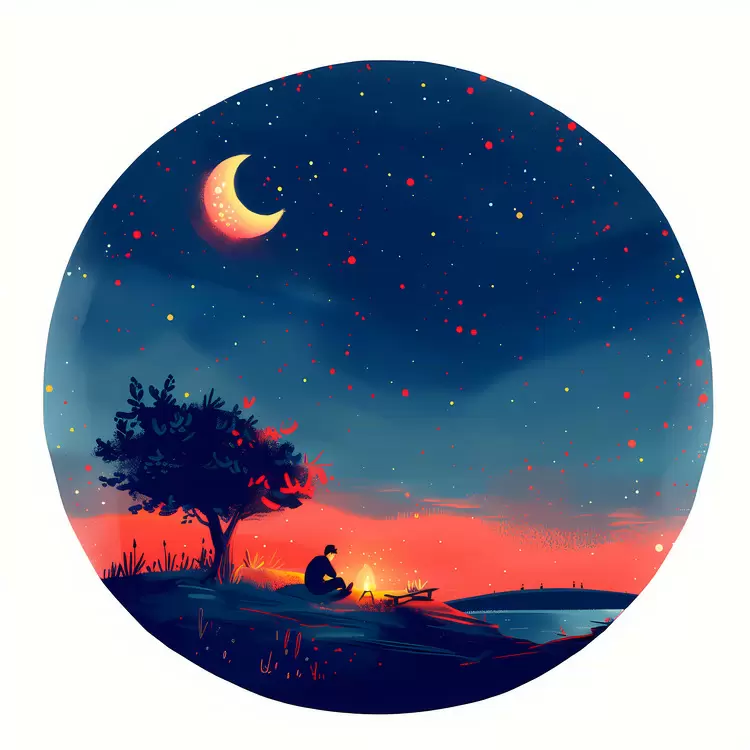 peaceful soothing stargazer calming stillness